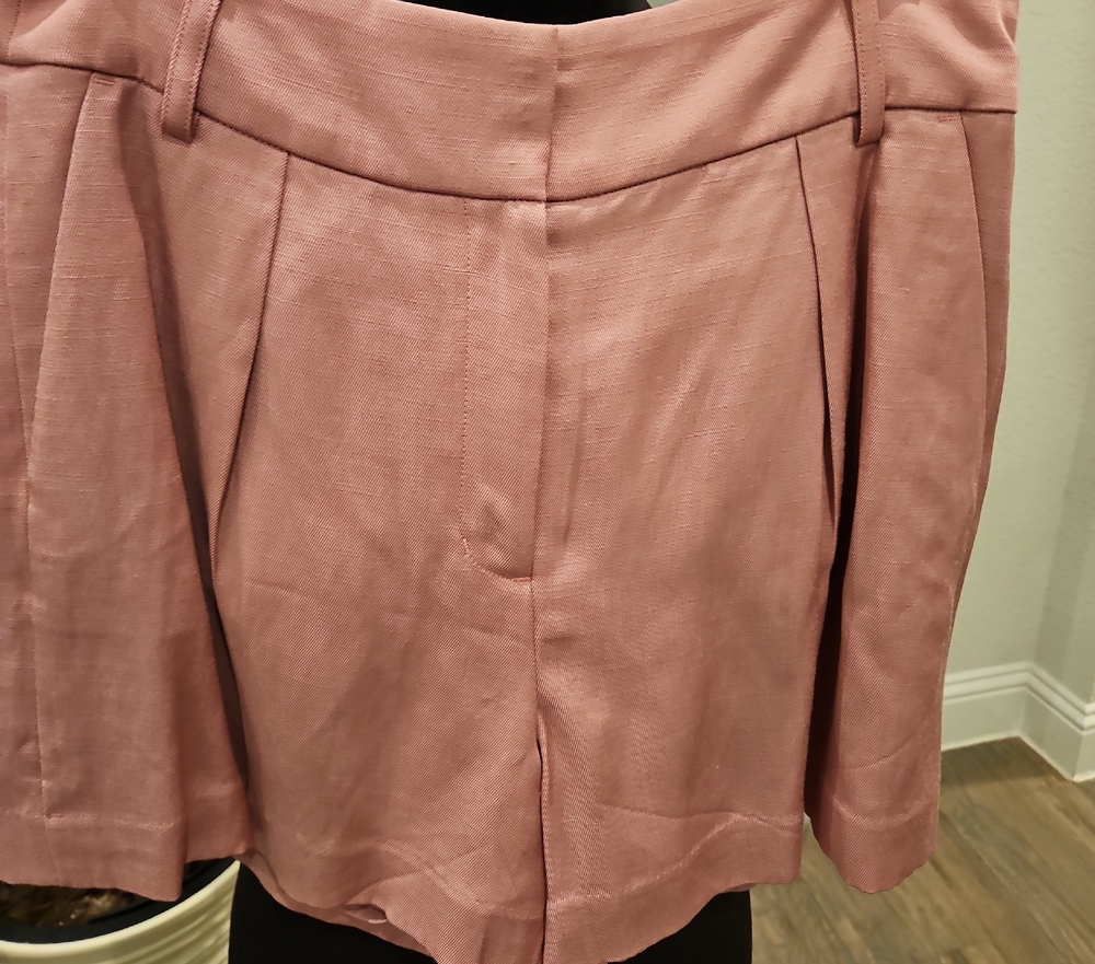 Express Women's High Waist Shorts - Pink